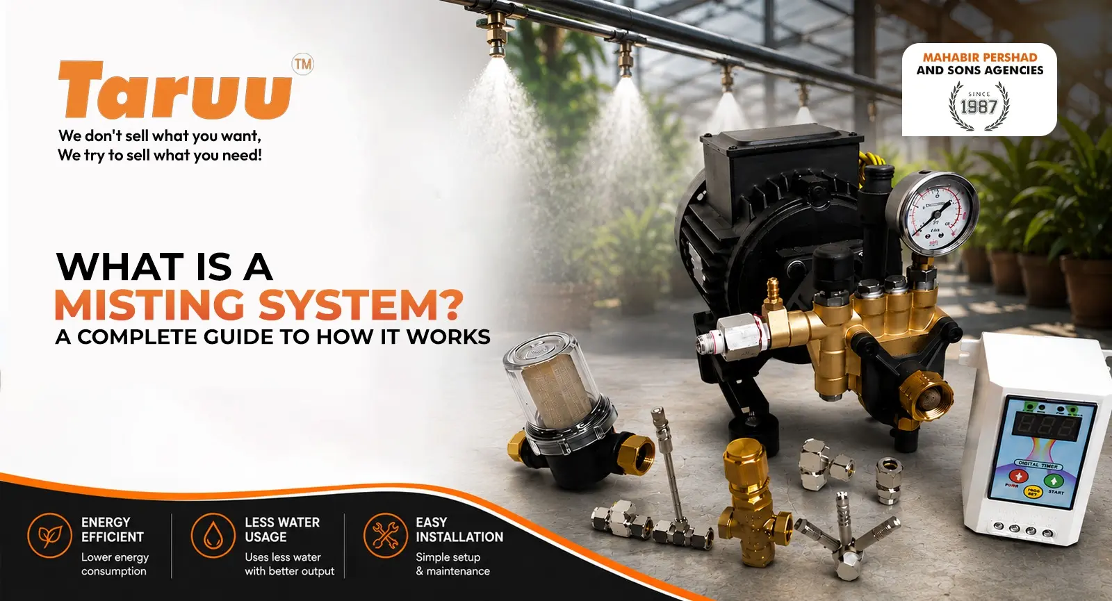 What Is a Misting System? A Complete Guide to How It Works